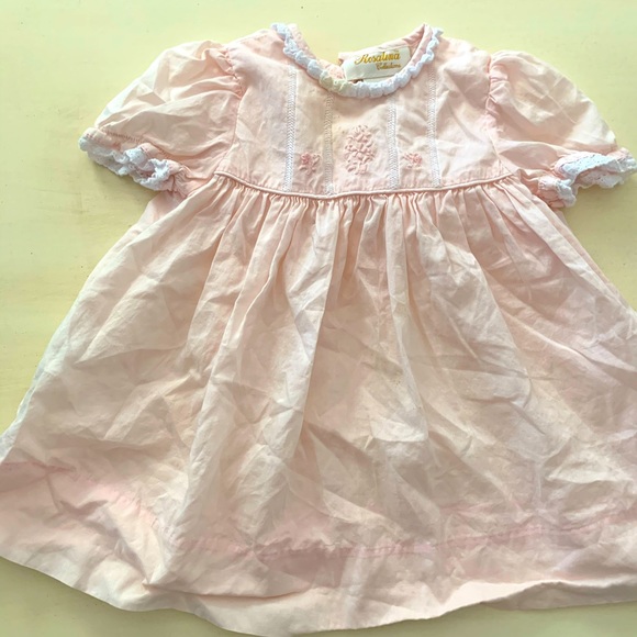 Other - Pink Smocked Dress for baby girl